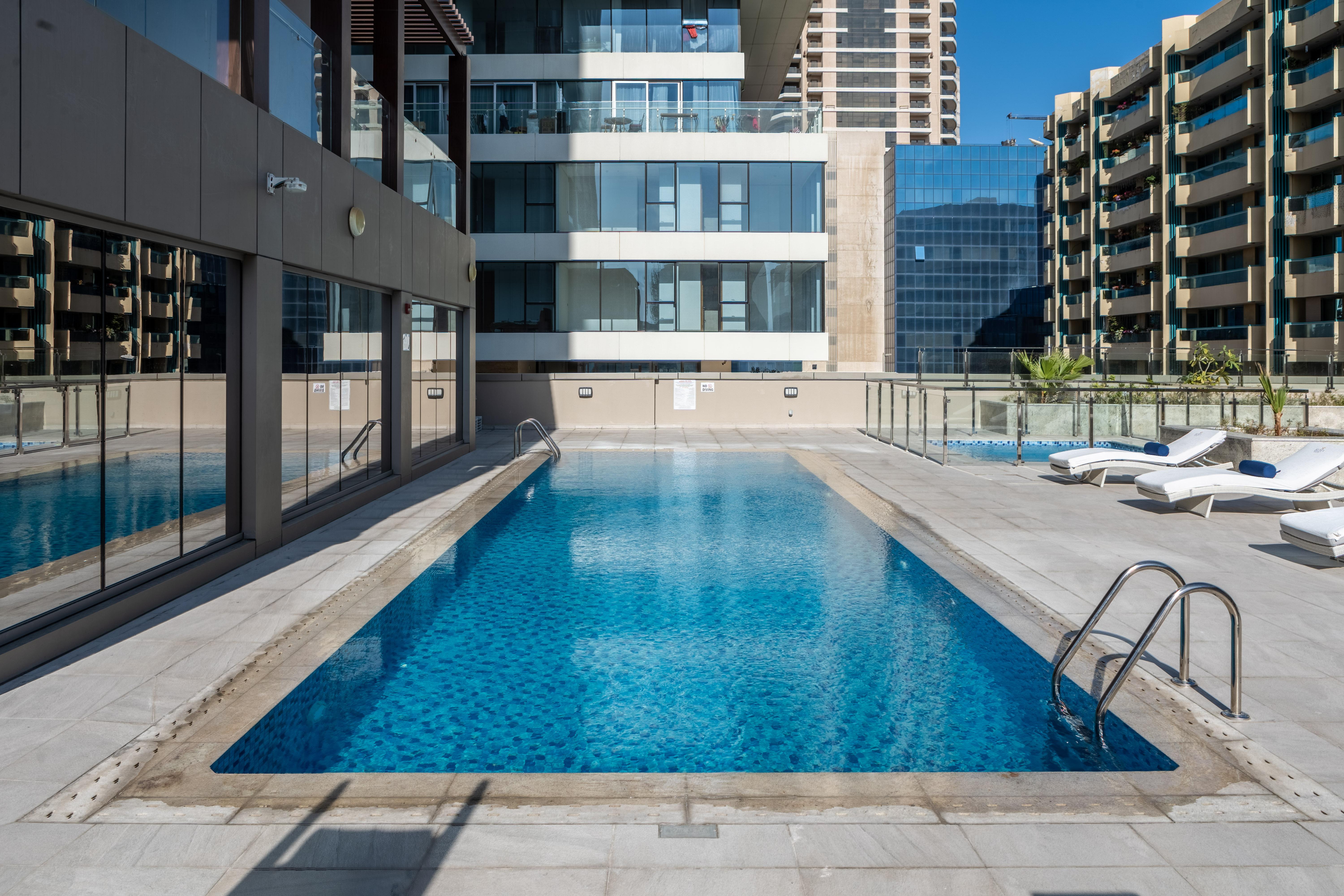 Suha Mina Rashid Hotel Apartments Dubaï Extérieur photo