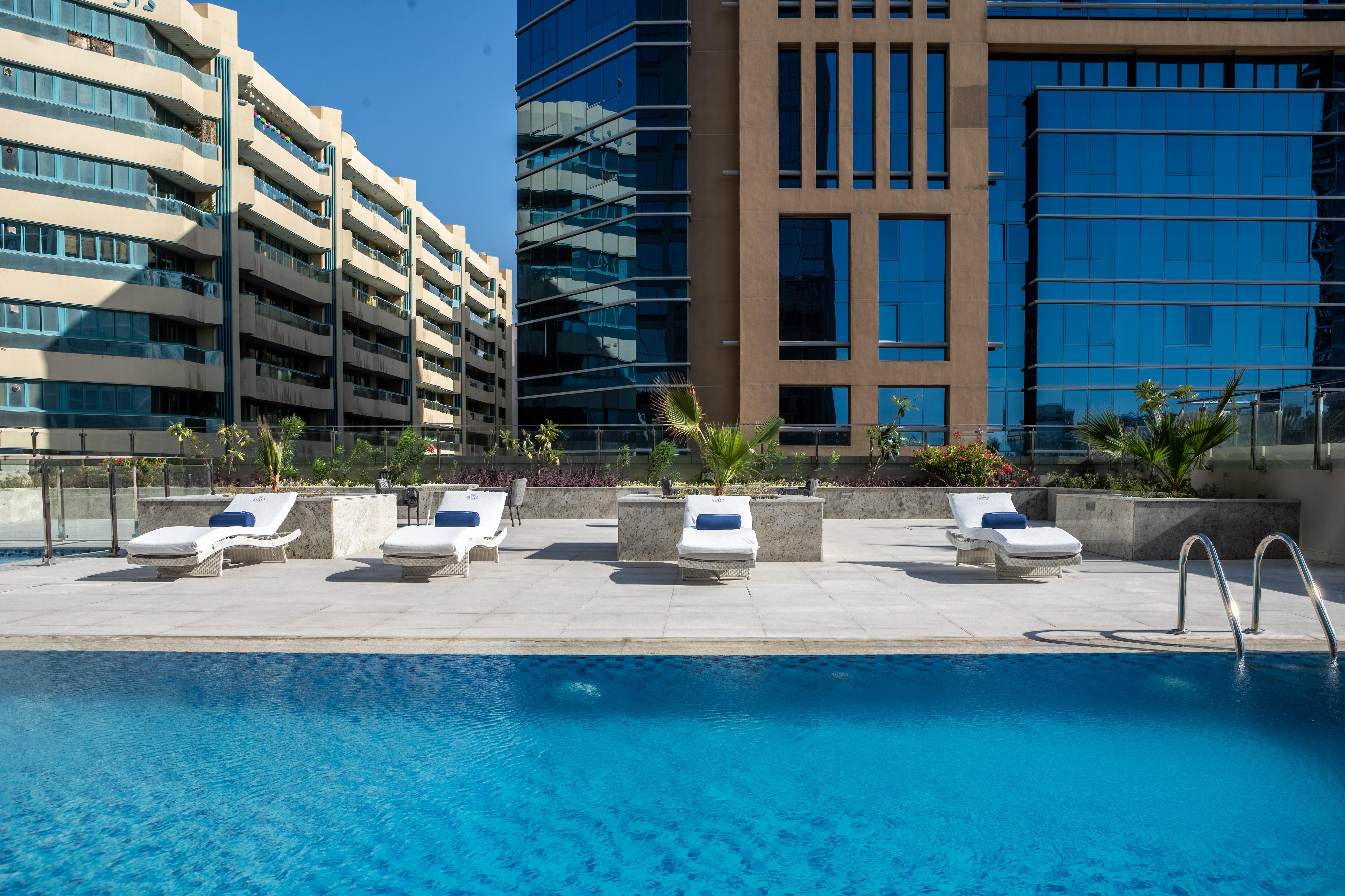 Suha Mina Rashid Hotel Apartments Dubaï Extérieur photo